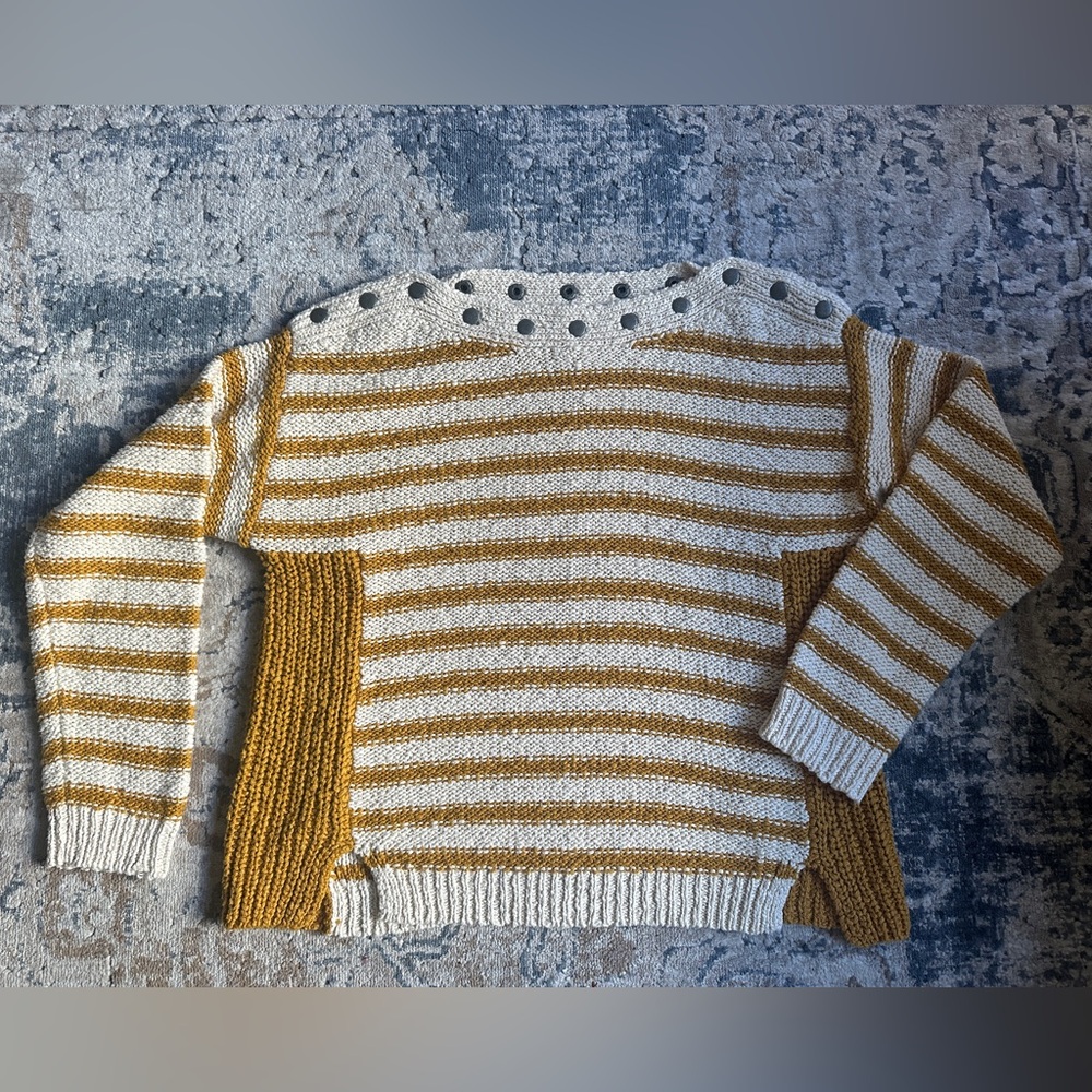 Striped Sweater - XS by MOTH Anthropologie
